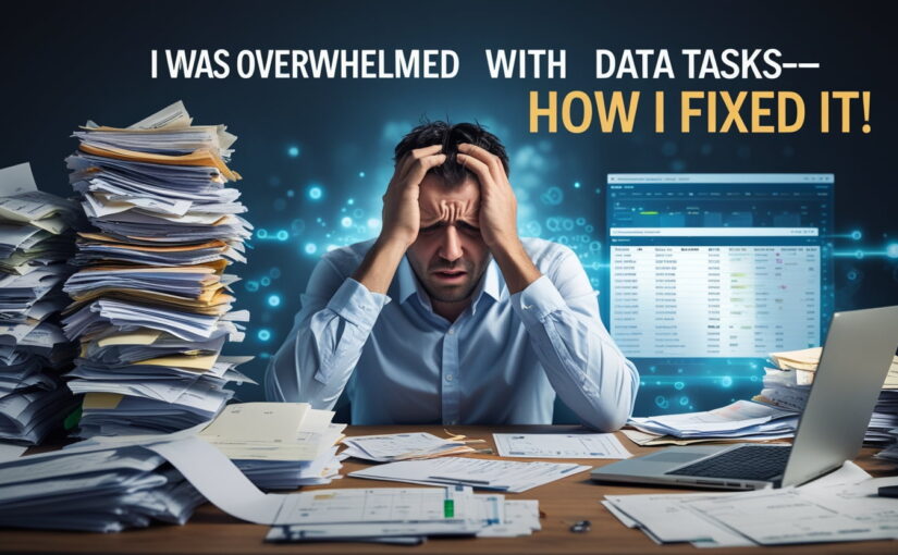 I Was Overwhelmed with Data Tasks—Here’s How I Fixed It