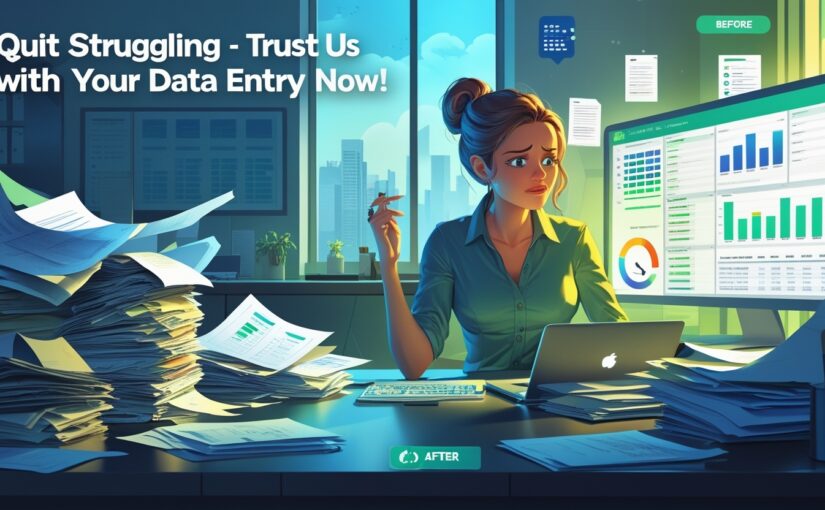 Quit Struggling – Trust Us with Your Data Entry Now