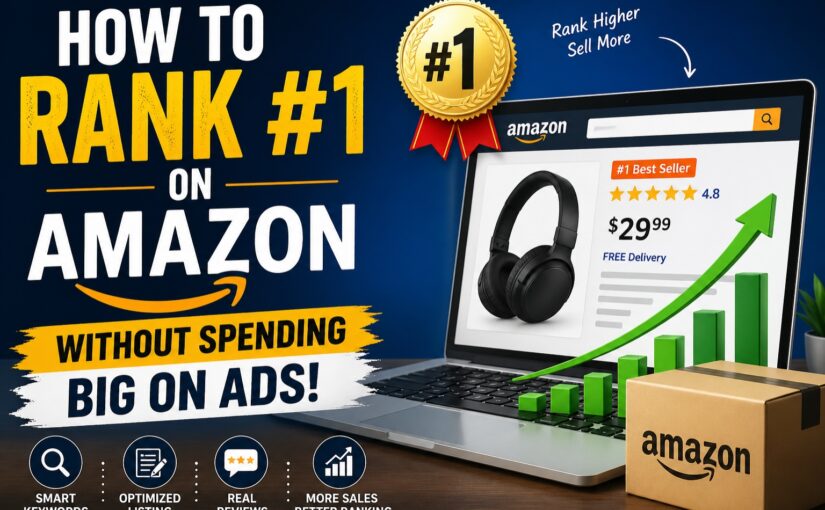 How to Rank #1 on Amazon Without Spending Big on Ads