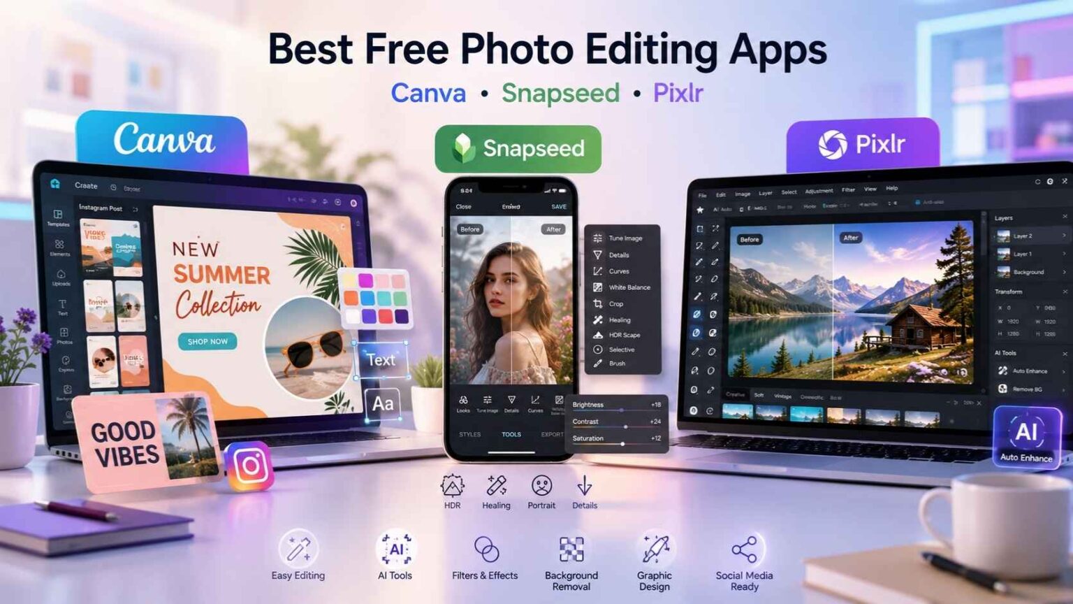 Best Free Photo Editing Software & Apps in 2026 Today