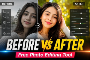 Before and After Picture Maker Online Free Photo Editing Software