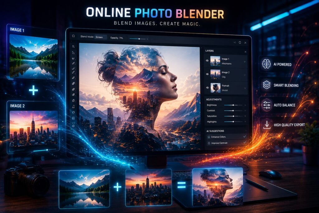 Online Photo Blender