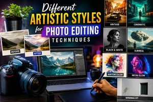 Different Artistic Styles for Photo Editing Techniques