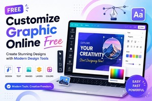 Customize Graphic Online Free With Modern Design Tools