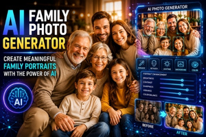 AI Family Photo Generator: Create Meaningful Family Portraits with the Power of AI