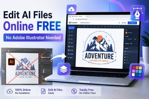 Free AI File Editor: How to Edit AI Files Online Without Adobe Illustrator