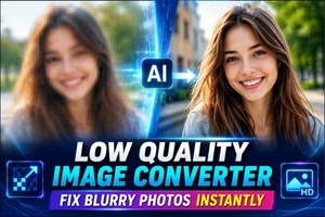 Low Quality Image Converter: Fix Blurry Photos Instantly