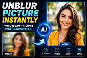 Unblur Picture Instantly: Turn Blurry Photos Into Sharp Images
