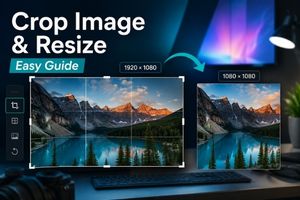 Crop Image & Resize Photos Like a Pro (Easy Guide)